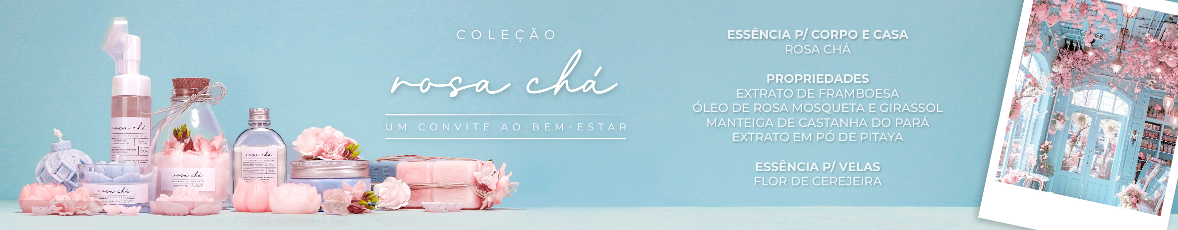 Coleção Rosa Chá - Categoria