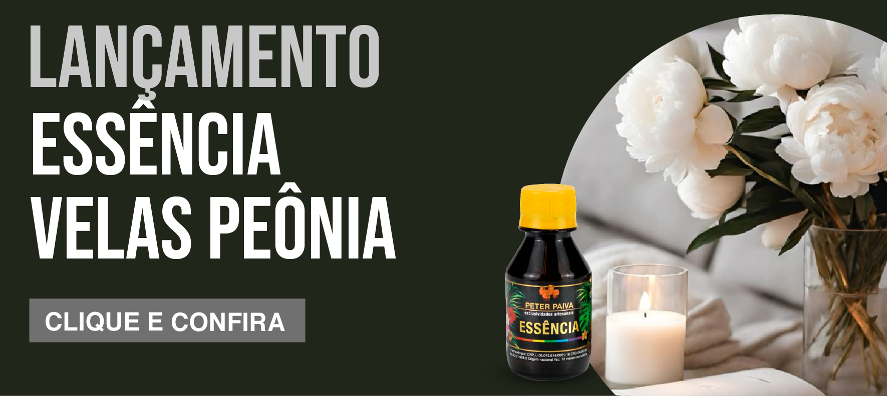 ESSÊNCIA VELAS PEÔNIA
