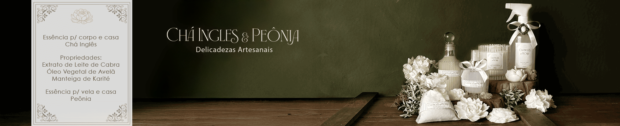 Chá Inglês & Peônia - categoria
