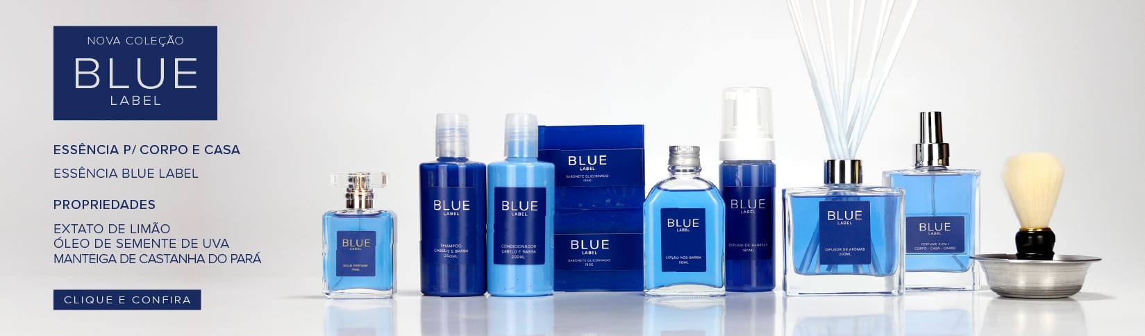 Coleção Blue Label
