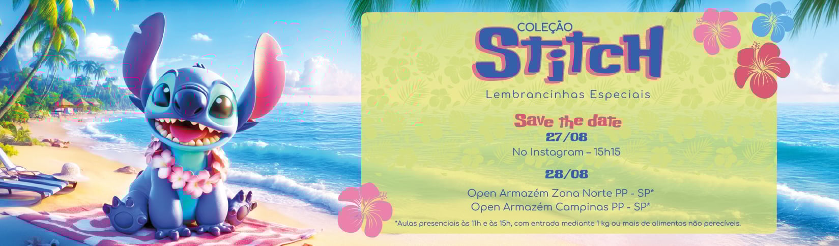 Full banner - Stich - Convite