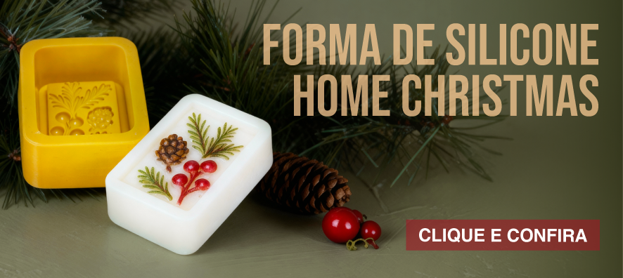 Forma de Silicone Home Christmas