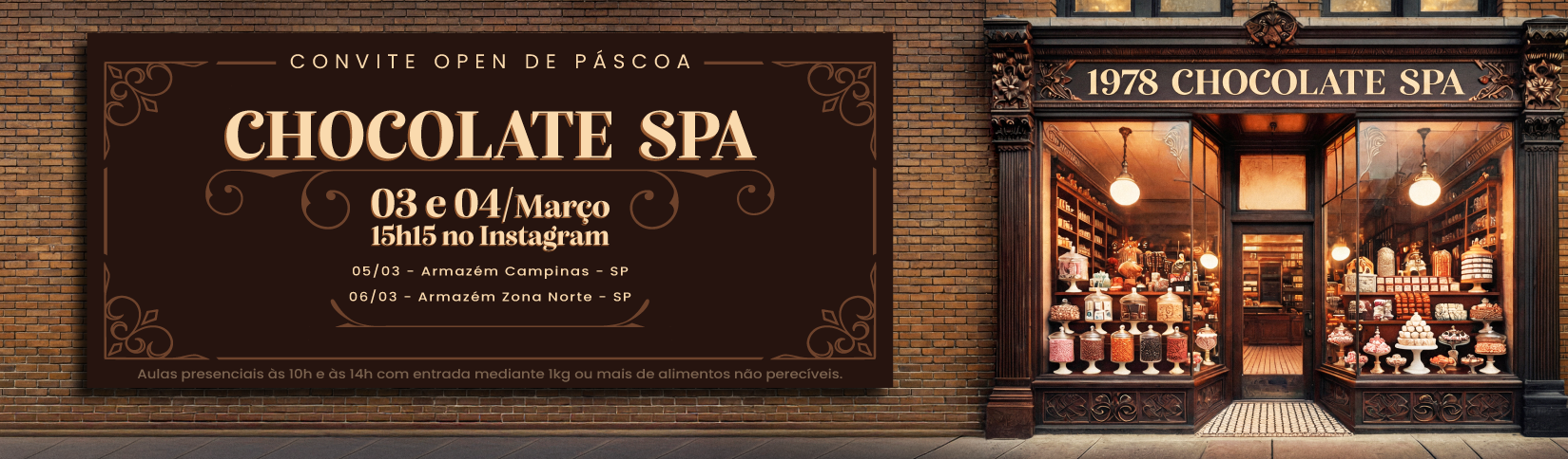 CONVITE OPEN PÁSCOA 2026