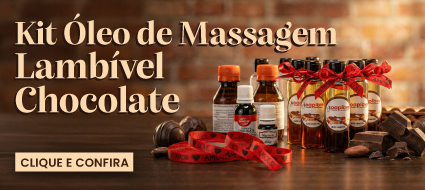 Kit Óleo de Massagem Lambível Chocolate