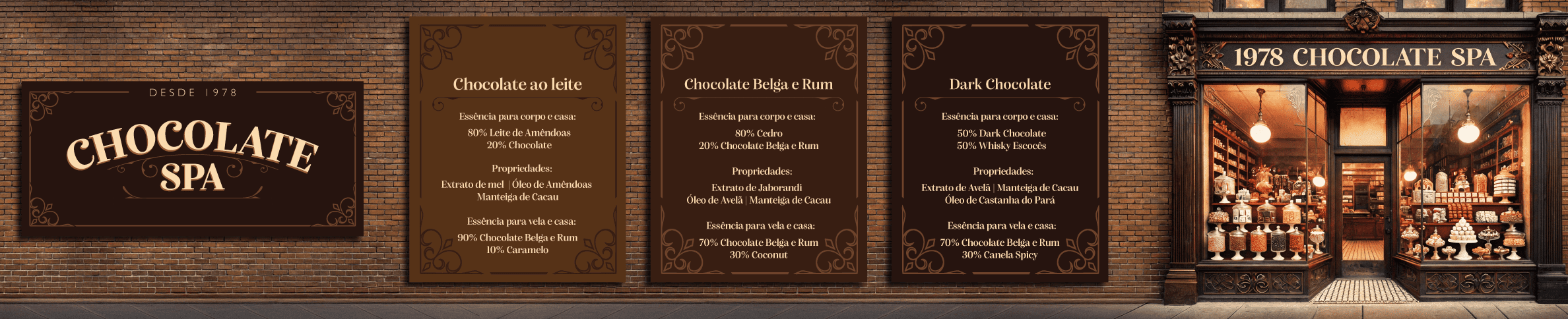 Chocolate Spa Propriedades  Categoria