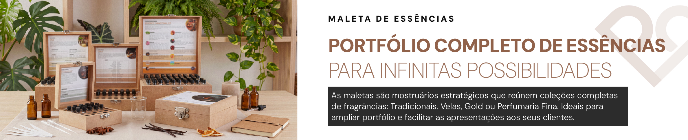 Maletas de essências