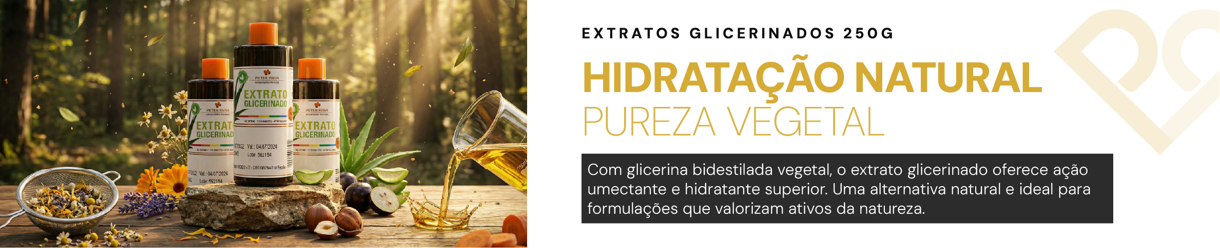 EXTRATOS GLICERINADOS 250g