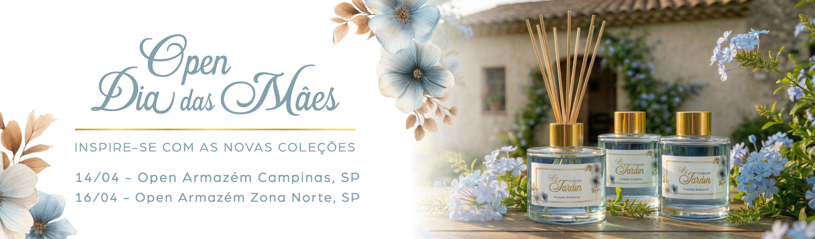 Convite Open Mães 2026