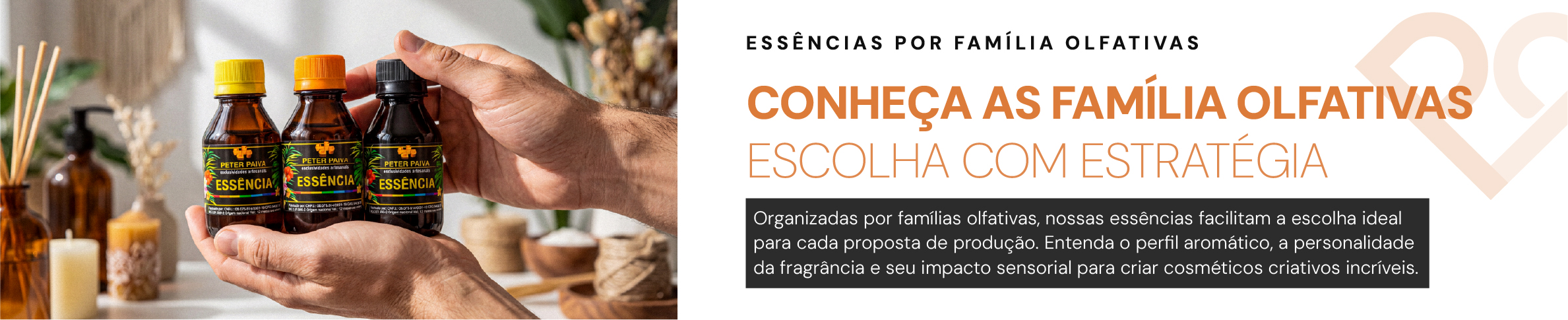 ESSÊNCIAS POR FAMÍLIAS OLFATIVAS