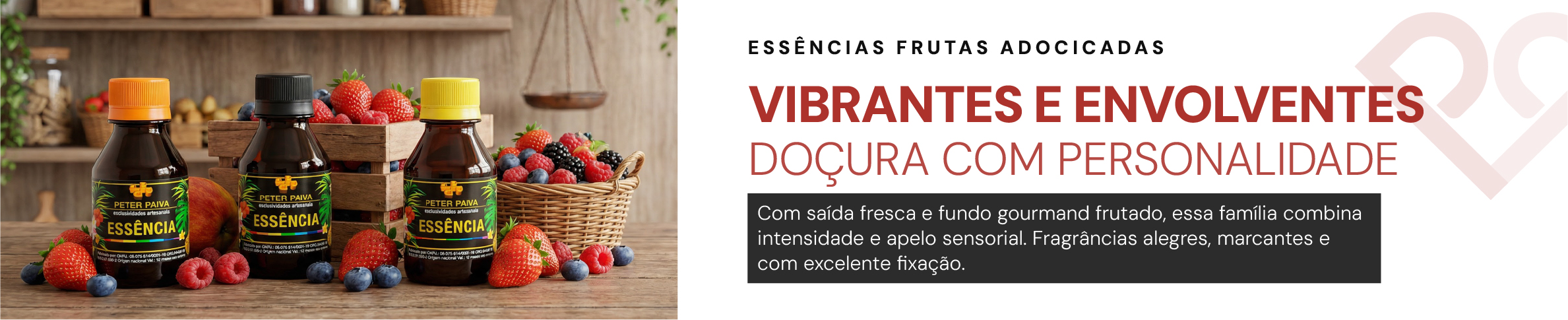 FRUTAS ADOCICADAS