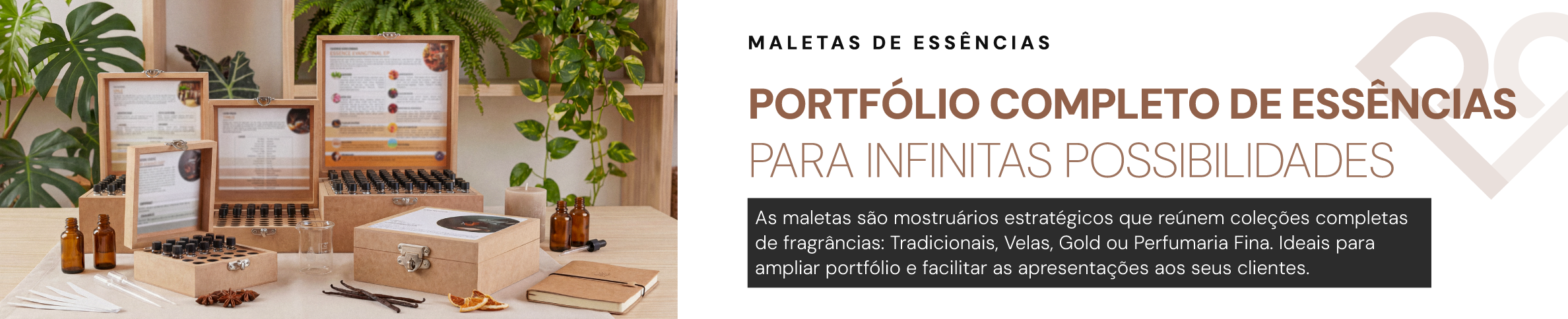 Maletas de essências