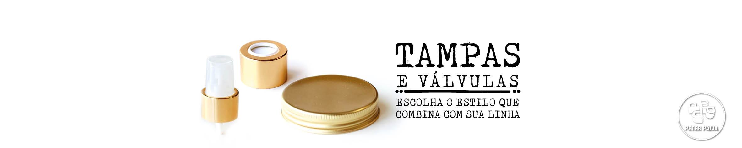 TAMPAS E VÁLVULAS