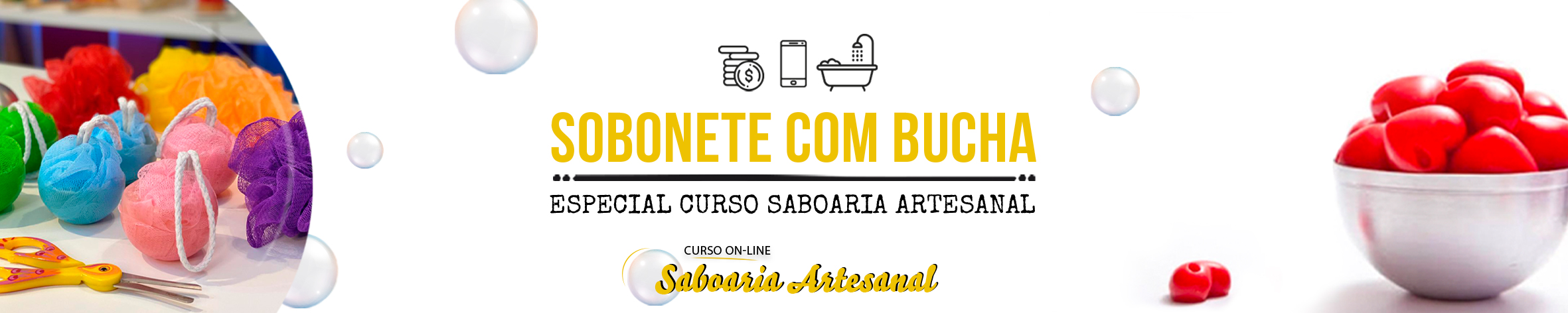 Sabonete com Bucha - Categoria