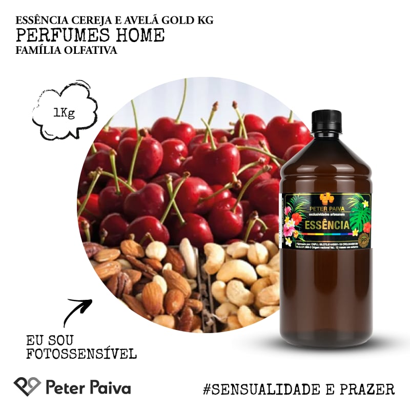 Essência Cereja e Avelã Gold KG |Peter Paiva