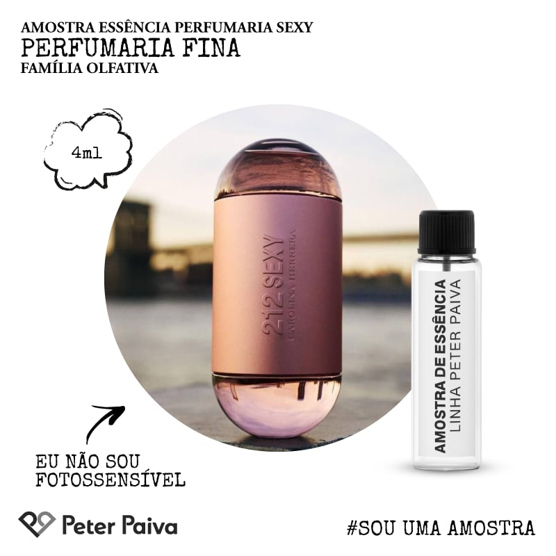 Amostra Essência Sexy | Armazém Peter Paiva