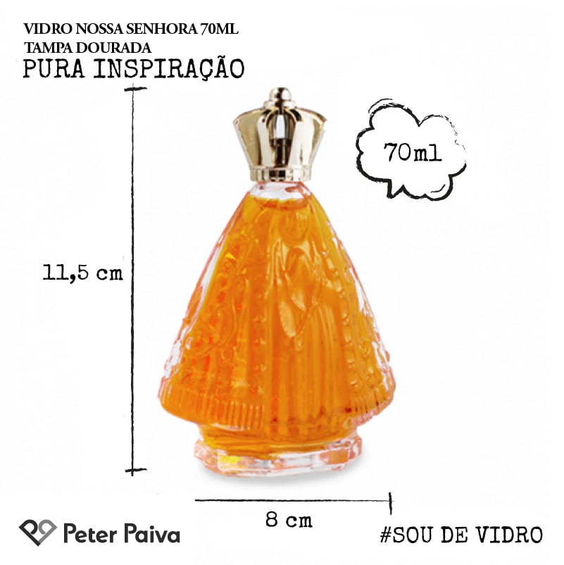 ★(Gouden Prins！)クリアツァボライト 6.8ミリ珠ブレス① Vidro Nossa Senhora 70ml - Tampa Dourada