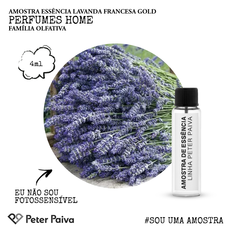 Amostra Essência Cereja e Avelã Gold | Peter Paiva